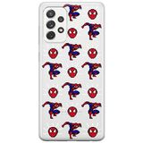 ERT GROUP Mobiele telefoonhoes voor Samsung A52 5G / A52 LTE 4G / A52S 5G Origineel en officieel gelicentieerd Marvel Spider Man 025-patroon, gedeeltelijk bedrukt