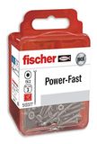 Fischer FPF-ST houtschroeven, gedeeltelijke schroefdraad 5,0 x 40, roestvrij staal A2, blister met 10 stuks
