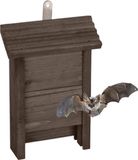 Relaxdays vleermuiskast - 29 x 18 x 6 cm - dennenhout