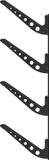 VEVOR Surfboard Wandhouder (4 Niveaus) Horizontale Surfboard Rack Hanger voor Opslag & Display, Hoogte Verstelbare Organizer voor Kiteboards Shortboards Ski's Snowboards Zwart