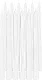Trend Candles Bougies de dîner - 18x - blanc - 13 heures de combustion - 30 cm
