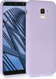 kwmobile telefoonhoesje geschikt voor Samsung Galaxy J6 - Back cover in lavendel