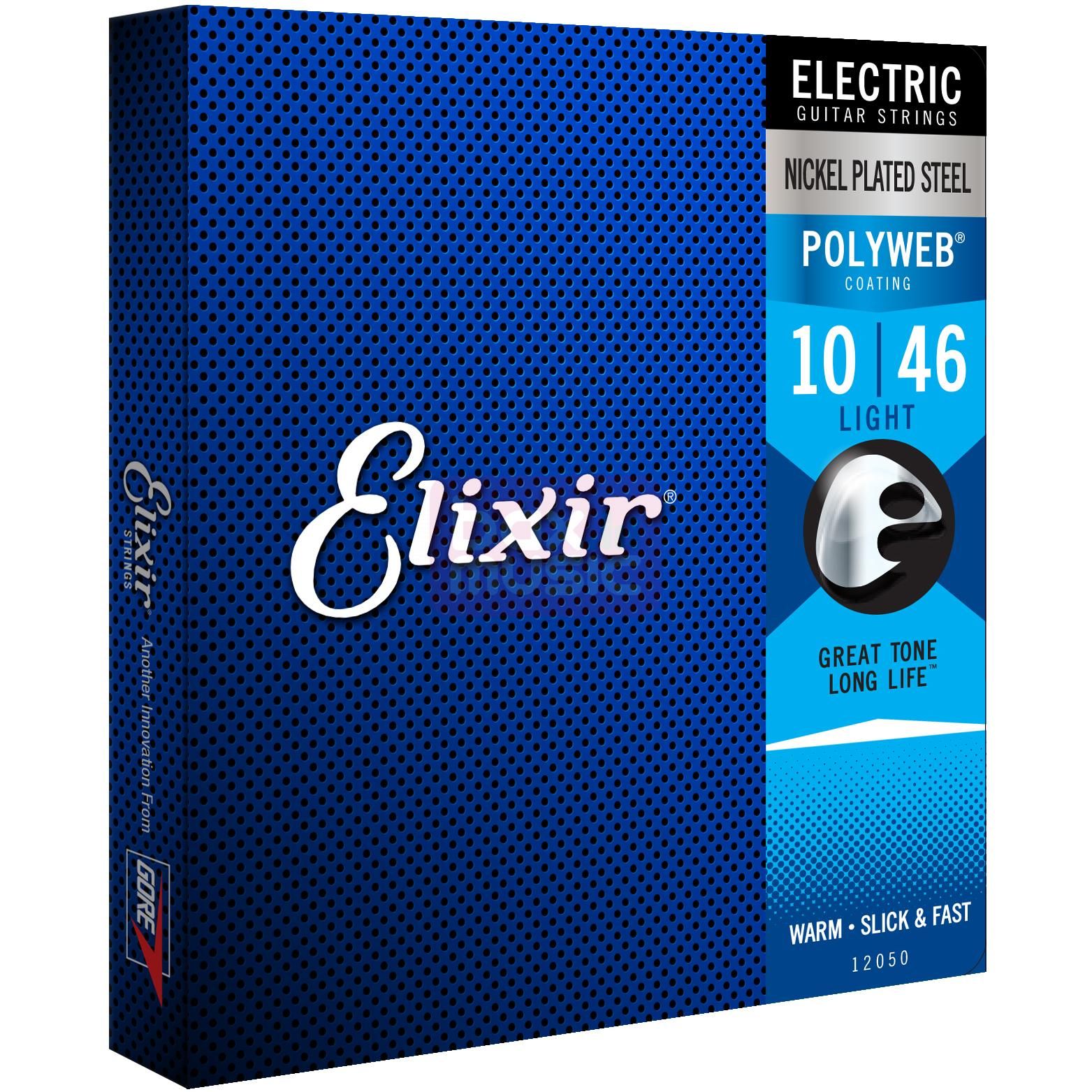 Elixir 12050 Electric NPS Polyweb Light 10-46 snarenset