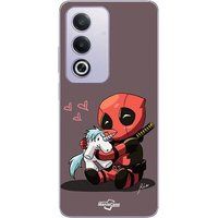 Oppo A80 baby Deadpool met Licorne Maniacase