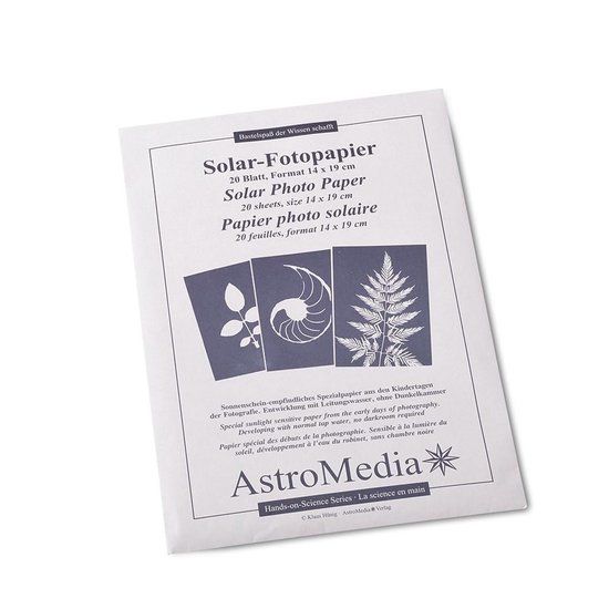 Astro Media Solar-fotopapier - 14x19cm - 20 vellen