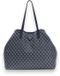 GUESS G Wave II Travel 2 In 1 Trolley Tote Blue Logo blauw
