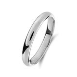Lucardi Dames Zilveren liefdesring dames - Ring - 925 Zilver - Zilverkleurig - 17.50 / 55 mm