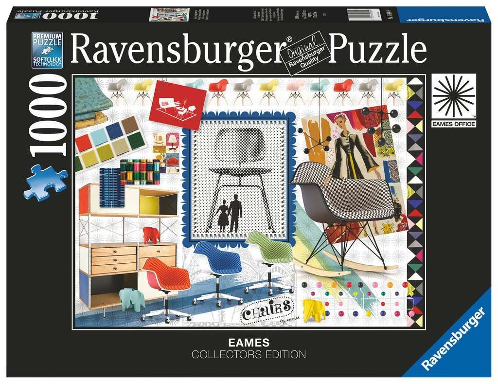 Ravensburger Eames Design Spectrum Puzzel - 1000 stukjes - 14+ jaar
