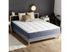 Ensemble matelas hybride + sommier + couette + oreillers 160x200