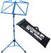keepdrum MUS3 BL Blue Music Stand + Bag