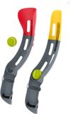 Chillafish Gooi en Vang Spel - Set met 2 Launch Sticks en 2 Ballen - Buiten speelgoed voor jongen en meisjes vanaf 5 jaar - Verstelbaar - Model Slingi