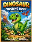 Dinosaur Roar & Color™ Dinosaur Coloring Book for Kids Ages 4-8