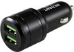 Voltcraft CPS-36W USB-oplader 36 W 2x USB-A Zwart Auto