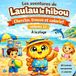 Les Laulau le hibou Les aventures de Laulau le hibou: Cherche, trouve et colorie à la plage ! Volume 11 - 24 dessins faciles à colorier dès 3 ans