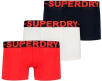 Superdry M3110475a Trunk Boxers 3 Pack Navy / Red / Optic M