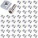Lot de 50 écrous fendus M6 pour profilés en aluminium