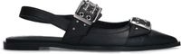 Sacha - Dames - Zwarte buckle slingbacks - Maat 39