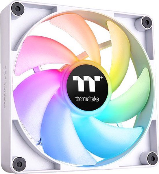 Thermaltake CT140 ARGB Sync PC Cooling Fan White | 2 Pack