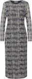 Street One Dames Jurk Zwart Polyester Maat 40