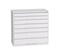 Bott Verso Schuifladenkast | 1050x550x1000mm | 7 Laden | RAL 7035