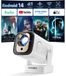 Projecteur portable mini, 4K, Full HD 1080p, WiFi 6, Bluetooth 5.4, Android 14.0