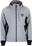 Peak Mountain Softshell jack met mesh voering Cafe