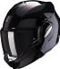 Scorpion Exo-Tech Evo Glossy Black - Systeemhelm - Maat XXL