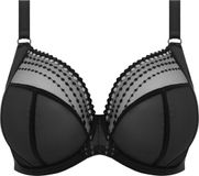 Elomi MATILDA dames Plunge bh - ZWART - Maat 85N