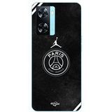 Maniacase Hoesje Oppo A57s 4G psg jordan logo zwart