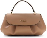 GUESS Amorette Top Handle Flap Bag Beige