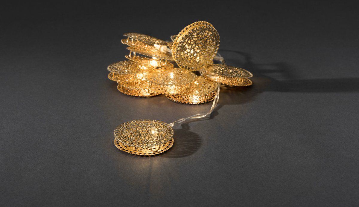 KONSTSMIDE 3147-803 Lichtsnoer - 10 LED - Goud
