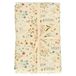 Nappe ronde, GOTS bio-coton, fleurs des champs, Ø 180 cm