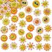 Baker Ross VC141 Sunshine-schuimstickers - Set van 120, vrolijke zon-knutselsstickers