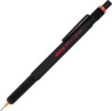 rOtring 800+ Mechanisch vulpotlood en aanraakscherm - 0,5 mm - Zwart metalen behuizing