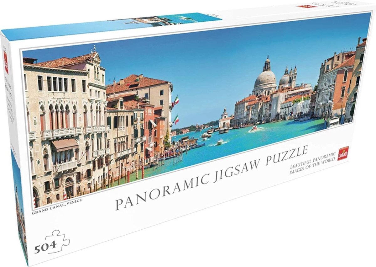 Goliath Grand Canal Venice Panorama Puzzel (504 stukjes)