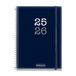 Miquelrius Schoolagenda 2025/2026, planner van 12 maanden: september tot augustus, afmetingen 150 x 213 mm, dagoverzicht, deksel van ondoorzichtig polypropyleen, rubberen sluiting, Catalaans-Engels