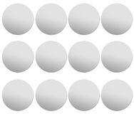 Icecat Lot de 12 disques ronds en acier inoxydable pour gravure