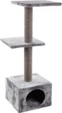 Krabpaal Flamingo Krabpaal Bran Grijs 54x40x101cm
