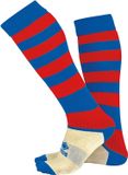 Errea Sokken Zone Calza 2003 Lichtblauw Gestreept Unisex Polyester One Size