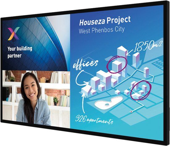 Philips 65BDL6051C/00 65 inch 4K UHD Touchscreen Display