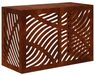 Syfax Airconditioner hoes Roestkleurig 90 x 40 x 60 cm weervast staal