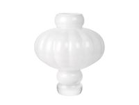 Louise Roe Vase Balloon 08 30 cm Opal Blanc