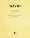 David Dur und Moll: 25 Studies in All Keys, Op. 39: 25 Etuden, Capricen und Charakterstucke in allen Tonarten for Violin alone