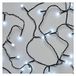 EMOS Led-lichtsnoer Cherry koudwit voor binnen en buiten, 20 m lange kerstlichtketting met 200 leds in bolvorm, Ø 1 cm, 8 lichtmodi, voeding en transformator, voor feestjes, Kerstmis, decoratie