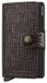 Secrid Miniwallet Palmellato Bruin Aluminium