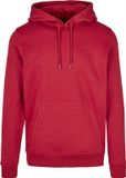 Build Your Brand Unisex Heavy Hoodie met capuchon Ruby - S