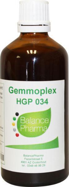 BalancePharma Gemmoplex HGP 034 Parasitaire Lymf