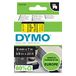 DYMO D1 labels Zwart op Geel 9mm x 7m