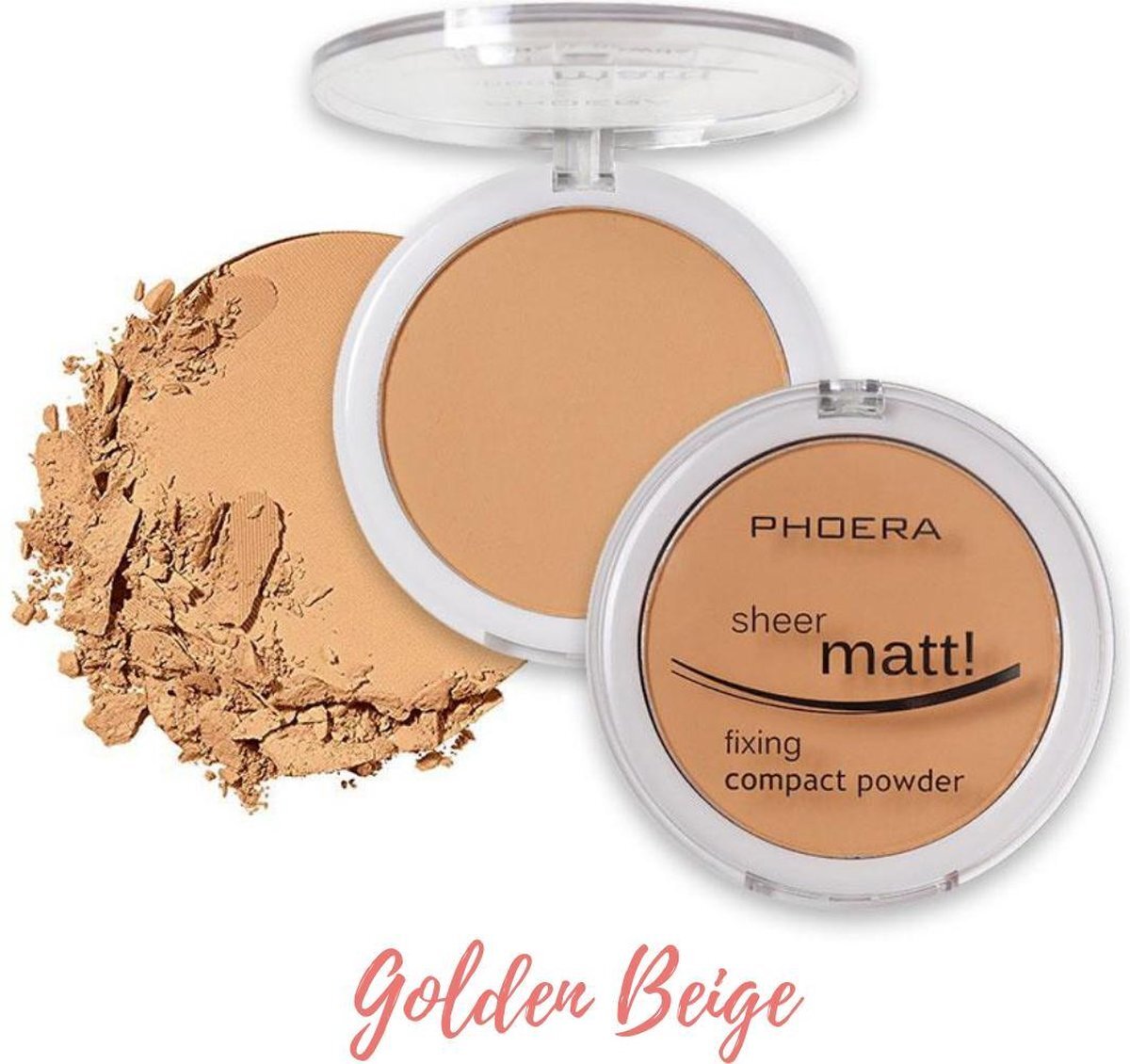 Phoera PHOERA™ Compact Foundation Powder - 205 - Golden Beige