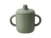 Scandi Living Elvie Tasse à bec en silicone 180 ml Vert